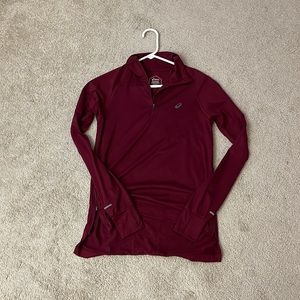 Athletic running quarter-zip